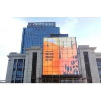 Buy cheap Adjustable Brightness Glass Curtain Walls / Curtain Led Display with Aluminum product