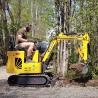 Buy cheap Maximum Excavation Depth 1700mm Mini Crawler Excavator With Diesel Engine from wholesalers