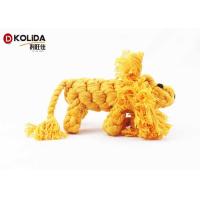 Buy cheap Interactive Pet Toys Cotton Lion 6 x 17cm Yellow For Puppy Pet TR4 Type product