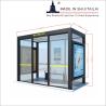 Buy cheap Outdoor Light Box L4000mm Wifi Solar Bus Shelter from wholesalers
