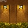 Buy cheap Outdoor Lighting Solar Wall Lights with 2V 100W 0.2W Monocrystalline Silicon Panel and 6-8 Hours Charging Time from wholesalers