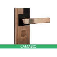 Buy cheap CAMA-C010 Luxury Biometric Digital Electronic Door Lock For Home Entrance Access product