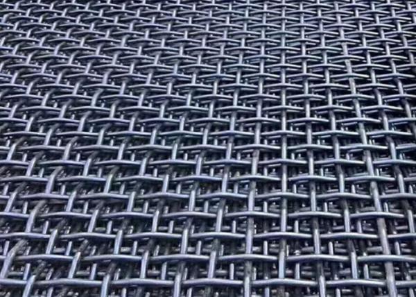 Buy cheap 13 Mm Stainless Steel Crimped Wire Mesh Rock Screen 1-24mesh Square Hole from wholesalers