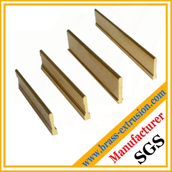 Buy cheap floor part brass extruion profiles from wholesalers