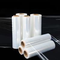 Buy cheap Transparent Polypropylene Plastic Stretch Film Roll for Pallet Wrapping product