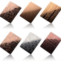 Buy cheap HL Stainless Steel Decorative Sheet Cold Rolled 8K Mirror Customized Color product