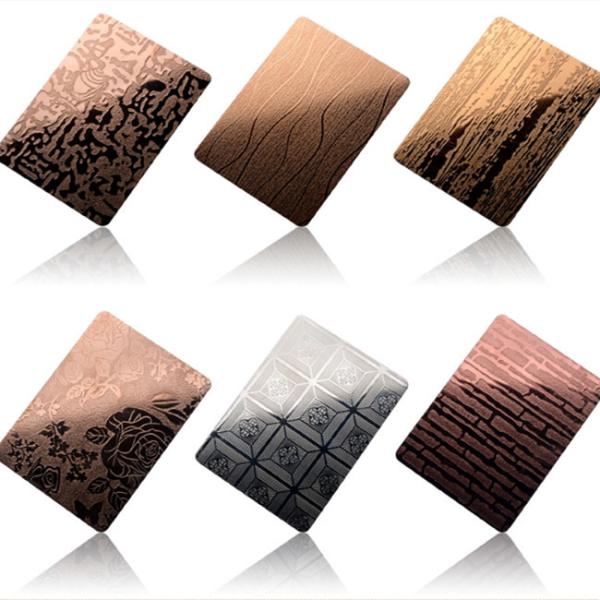 Buy cheap HL Stainless Steel Decorative Sheet Cold Rolled 8K Mirror Customized Color from wholesalers