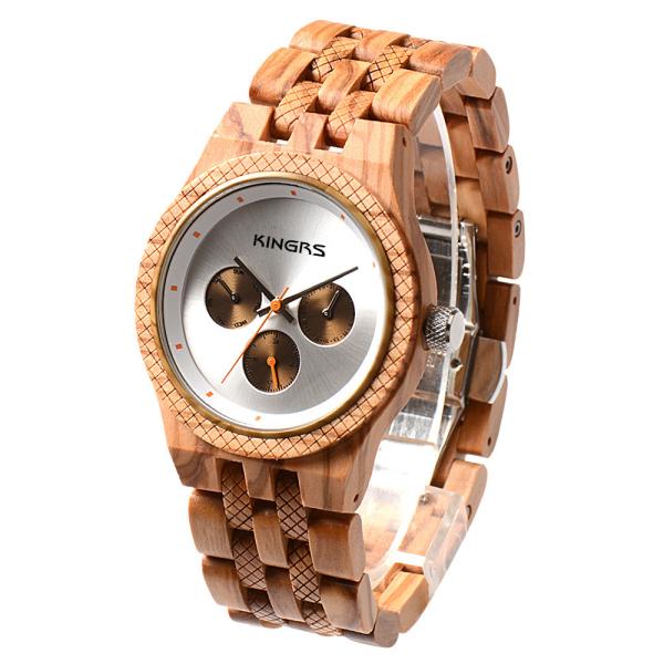 Buy cheap Fashion watches men luxury wrist natural wooden watches OEM watch ,Waterproof Multifunction Quartz Movement Men Watch from wholesalers