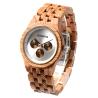 Buy cheap Fashion watches men luxury wrist natural wooden watches OEM watch ,Waterproof Multifunction Quartz Movement Men Watch from wholesalers