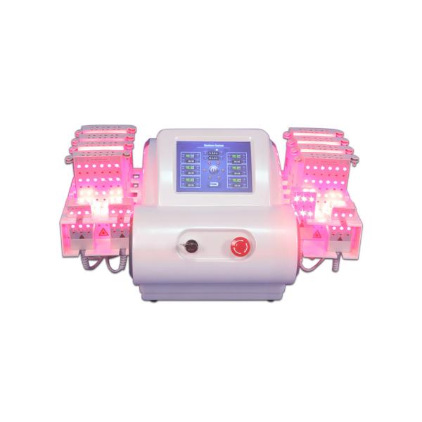 4D WaveLength 528 Diodes Low Level Cold Laser Lipo Machine 635nm 650nm 810nm