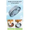 Buy cheap Foldable Silicone Pet Food And Water Bowl Collapsible Travel Slow Feeder Dog Bowl from wholesalers