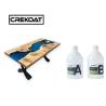 Buy cheap Chemical Resist Crystal Clear Epoxy Resin Rock Hard Deep Cast Resin For Table from wholesalers