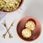 Modern Design Luxury Dessert Stand For Dry Fruits And Porcelain Dessert Plate