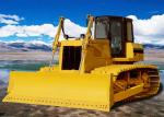 Semi Rigid Suspended Crawler Bulldozer , Power Shift Road Construction Mining