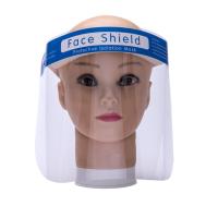 Buy cheap Anti Fogging Disposable Protective Face Mask Plastic Full Faceshield product