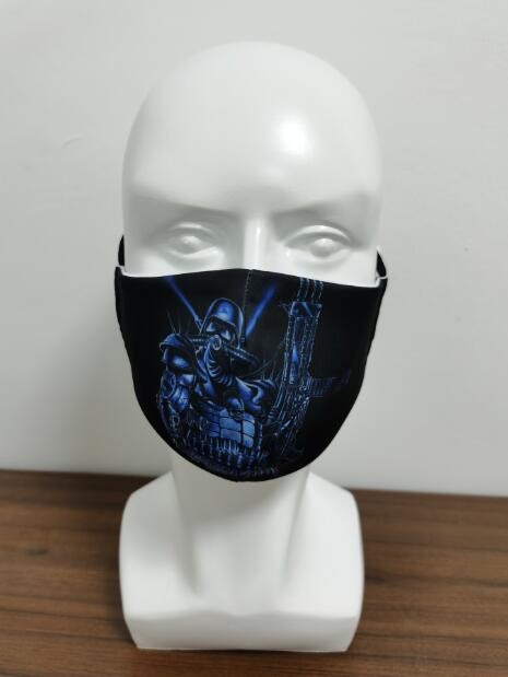 100% Cotton PM2.5 Face Mask With Adjusters For Men And Women