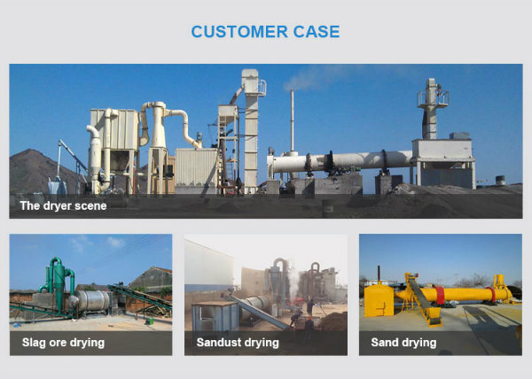 Rotary Dryer for Drying Slag, Coal, Slime, Sludge