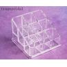 Buy cheap Quality Guranteed Acrylic Cosmetic Box Transparent Lipstick Storage Box Display Rack from wholesalers