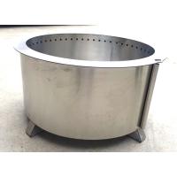 Buy cheap 76cm Smokeless Fire Stove Double Wall Stainless Steel 30 In Round Pit product