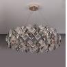 Buy cheap Led chandelier Living room decoration simple dimmer round hanging crystal lamp(WH-CY-184) from wholesalers