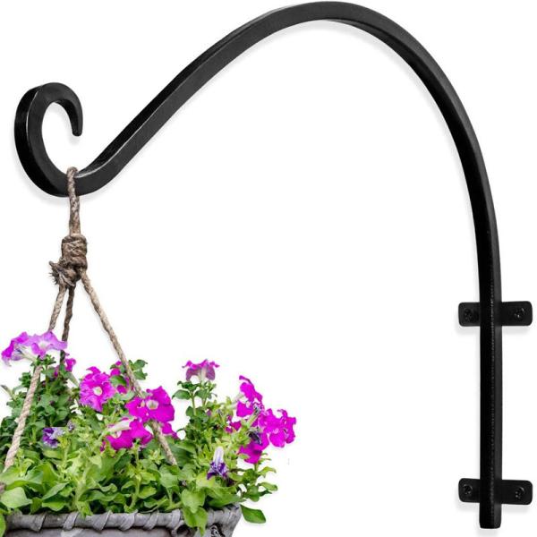 Buy cheap 4 Holes Curve Line Iron Hook 11x6.5 Hanging Plant Bracket from wholesalers