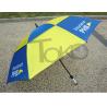 Buy cheap 30 Inch Double Canopy Vented Travel Umbrella Windproof Black Metal Shaft from wholesalers