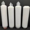 Buy cheap 10 Inch Pleated Filter Cartridge 0.45 Micron 2.5 Inch Pp Pleated Filter Cartridge from wholesalers