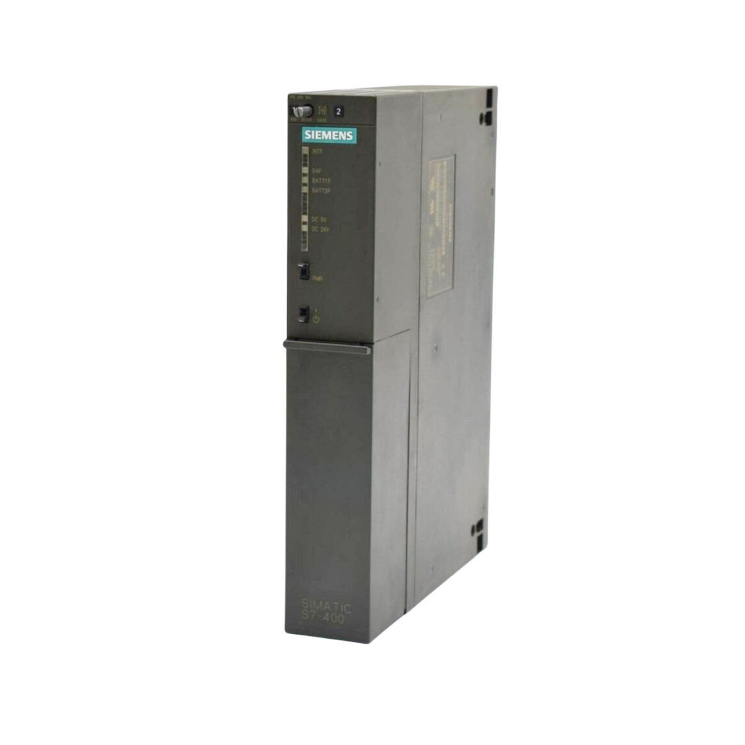 SIEMENS SIMATIC PLC S7-400 6ES7405-0KR00-0AA0 PS405 10A 19.2 to 72VDC 5VDC/10A and 24VDC/ 1A
