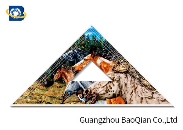 Buy cheap Plastic Measuring 3D Lenticular Ruler Animal Image For Kids Stationery Gifts from wholesalers