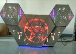 P5 Full Color Music LED Dj Booth Facade With Wide View Angle For TV Studios /