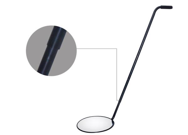 Buy cheap Telescoping Undercarriage Vehicle Inspection Mirror For Under Vehicle Search With Light from wholesalers