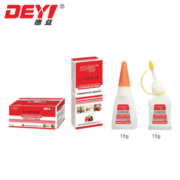 Buy cheap 5-7 Seconds Initial Cure Time Strong Instant Glue 15g/Bottle from wholesalers
