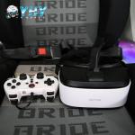 9D VR Egg Chair Double Players Super Godzilla Virtual Reality Seat For Shopping