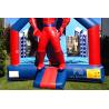 Buy cheap Spiderman Inflatable Bouncer House Outdoor / Indoor Bouncer Jumping Castle With Slide from wholesalers