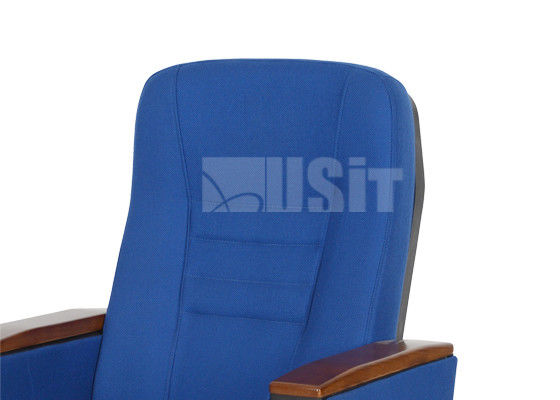 Modern Style Padded Church Chairs Steel Frame Construction High Durability