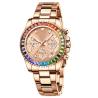 Buy cheap SUS304 Quartz Battery Wristwatches , Sweatproof Ladies Watches With Diamonds from wholesalers