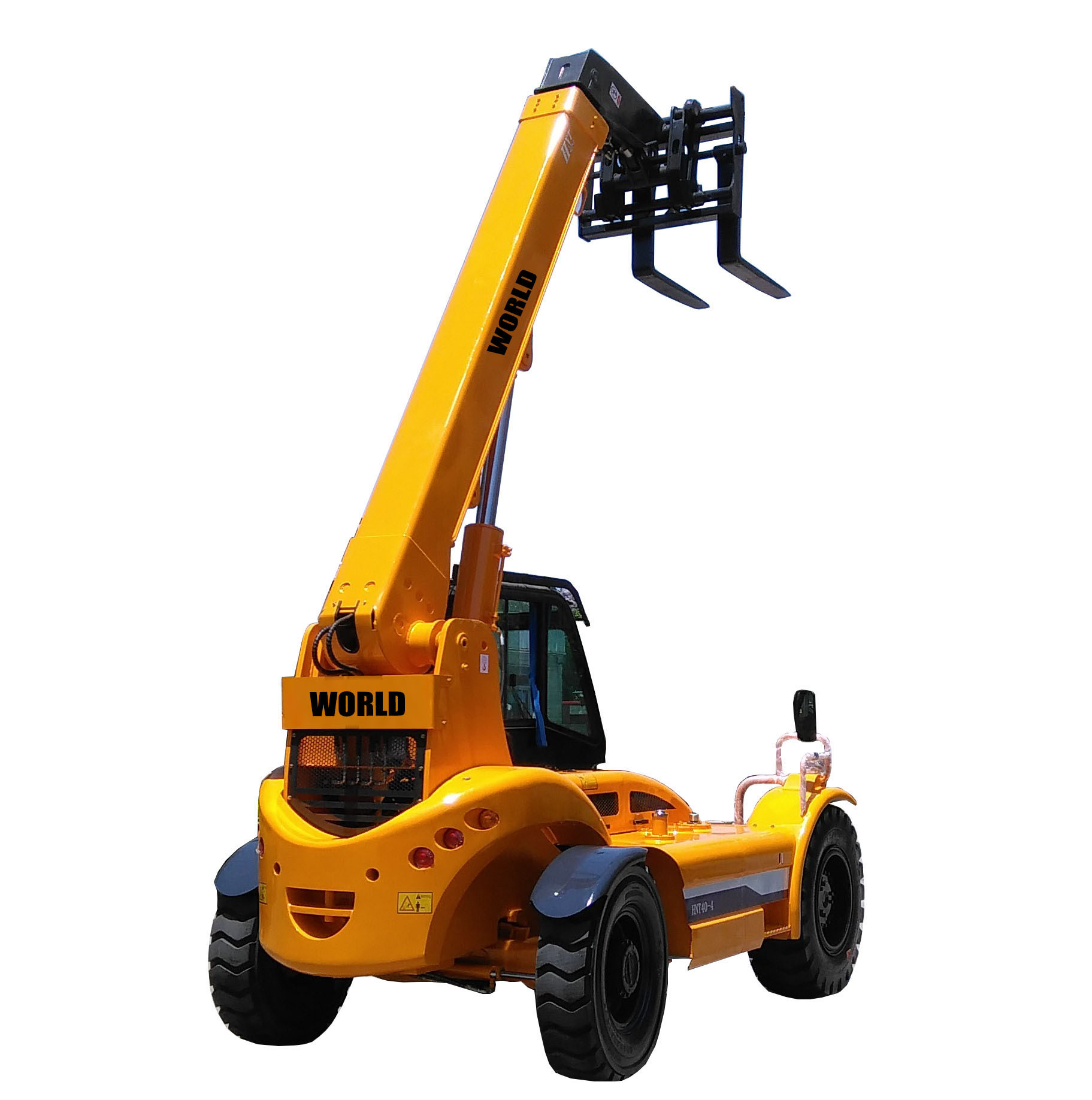 3T 4T Diesel 7m 14m Telehandler Telescopic Forklift 4 Wheel Steering