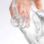 Customize Sealing Type Flat Mouth Glass Bottles for Whisky Vodka in Latest