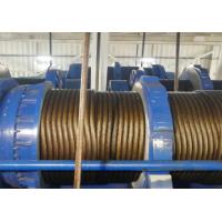 Buy cheap 50 Ton Large Rope Capacity Electric Marine Winch With Double Grooved Drums product