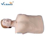Electronic Half Body CPR Training Manikins Male Female Cpr Prompt Manikins VIC