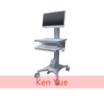 Buy cheap Integrated Moving Computer Workstation Trolley , Mobile Computer Cart For from wholesalers