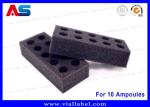 Ready To Ship : Black EVA Foam Storage For 10 Ampoules – 10x1ml Secure Storage