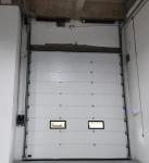Remote Control Sectional Garage Door Insulation Electric Steel White 50mm-80mm
