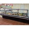 Buy cheap Painted Steel Meat Deli Display Cooler Grey Color Multiscene from wholesalers