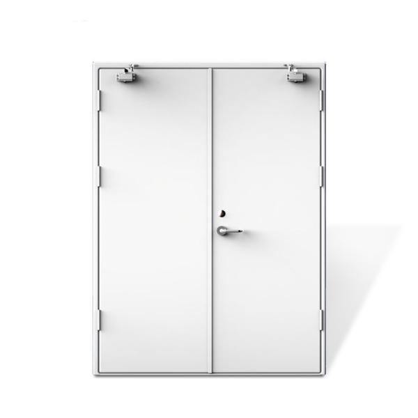 Buy cheap White Color UL Listed Fire Door FD90 Steel Fire Door from wholesalers