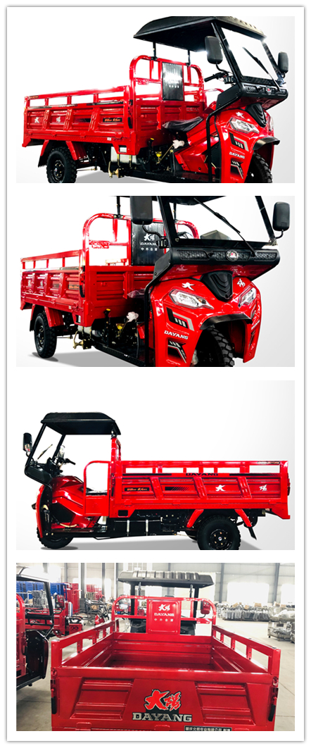 151 200cc Displacement Semi-closed Cabin Motorcycle for Heavy Duty Cargo Transport