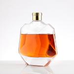 Customize Sealing Type 500ml Pure Vodka Wine Glass Bottle 700ml 750l 500ml