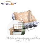 Superior Support And Comfort Sofa Pocket Spring Coils With 80g/m2 Woven Fabric