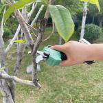 Battery Powered Electric Power Shear Branch Pruner 28MM Garden Tool Portable