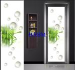Customized Color Aluminum Interior Doors For Water Proof And Reinforcement